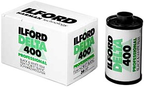 Pellicule Photo Noir Et Blanc ILFORD DELTA 100 PROFESSIONAL – 36 Poses – Pour Appareils 35 Mm